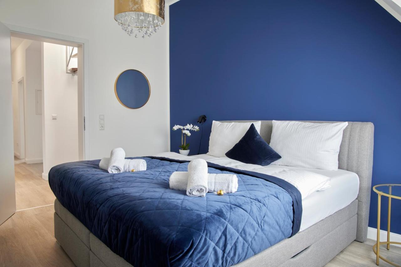 Schlossberg Residences - Xxl-Design-Apartment Mit Schlossblick Fuer Bis Zu 12 Personen Schwetzingen Dış mekan fotoğraf